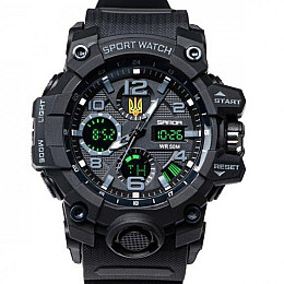 Часы мужские наручные Sanda Peremoga Черный