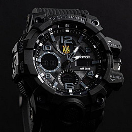 Часы мужские наручные Sanda Peremoga Черный