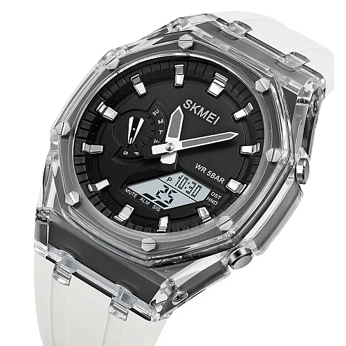 Женские спортивные часы Skmei 2100 Белый