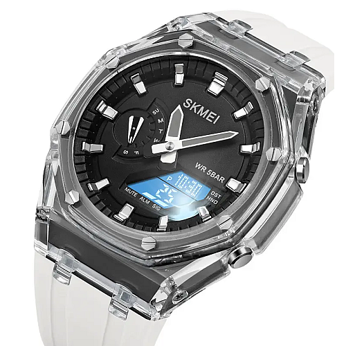 Женские спортивные часы Skmei 2100 Белый