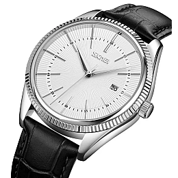 Мужские наручные часы Skmei 9298 Серебристый