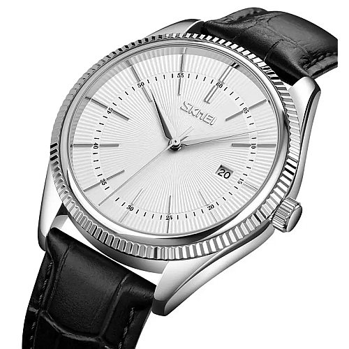 Мужские наручные часы Skmei 9298 Серебристый