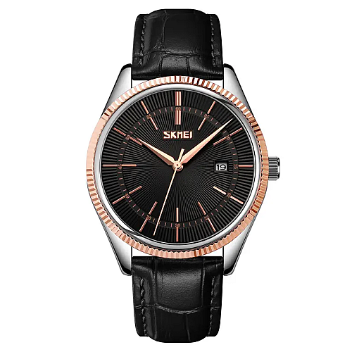 Мужські наручні годинники Skmei 9298 Рожеве золото