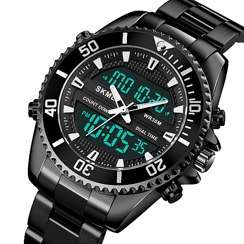 Мужские наручные часы Skmei 1850 Черный