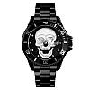 Часи чоловічі наручні з черепом Skmei 9195 Чорний (2149496631)