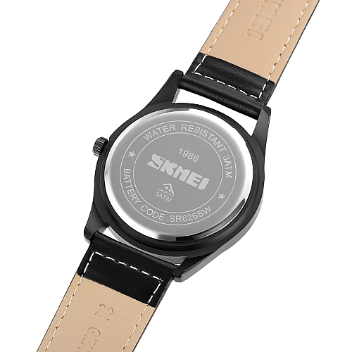 Часы мужские классические Skmei 1986 Черный