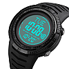 Часы мужские спортивные с компасом Skmei 2147 Compass Черный