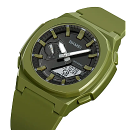 Часы мужские наручные Skmei 2091 Зеленый