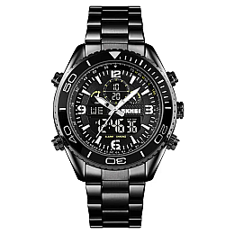 Мужские наручные часы Skmei 1600 Черный