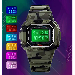 Детские наручные часы Skmei 1608 камуфляж