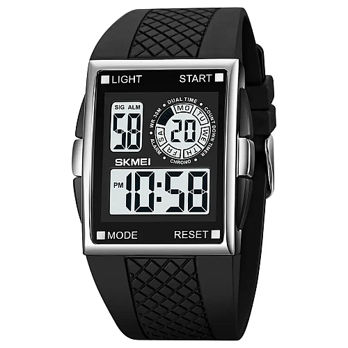 Чоловічі наручні кварцеві годинники Skmei 1967 Black