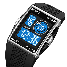 Чоловічі наручні кварцеві годинники Skmei 1967 Black