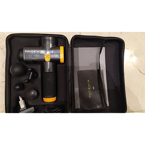 Массажер ударный триггерных точек Phoenix A2 сенсорный Черный (2183007304)