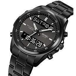 Часы мужские наручные Skmei 2049 на стальном браслете Ч