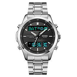 Часы мужские наручные Skmei 2049 на стальном браслете С