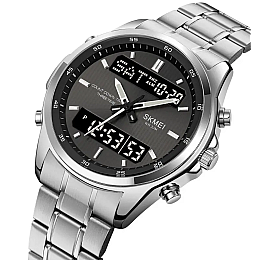 Часы мужские наручные Skmei 2049 на стальном браслете С