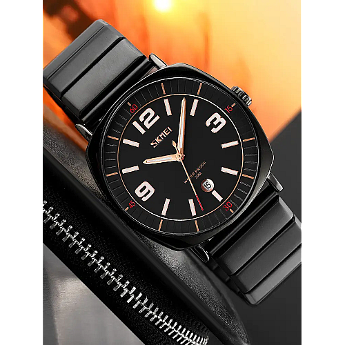Чоловічі класичні годинники Skmei 9280 Чорний