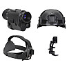 Монокуляр ночного видения с шлемом и крепления Binock NVG30 Wi-Fi 940nm Черный (2191877106)