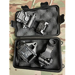 Комплект кріплень для приладу нічного бачення Wilcox L4G24 J-Arm 3 Hole Shroud PVS-14 (2192004322)