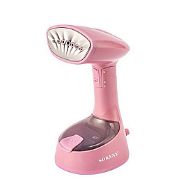 Ручний отпарювач Sokany SK-GT-3065 складний рожевий (SKGT3065P)