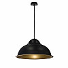 Светильник подвесной в стиле лофт MSK Electric Dome СП 3614 BK+GD