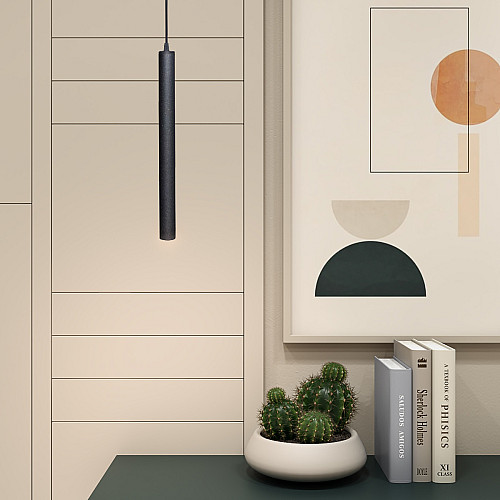 Светильник підвісний MSK Electric Elegant NL 4045 BK