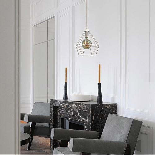 Светильник подвесной в стиле лофт MSK Electric Sierra NL 0537 W