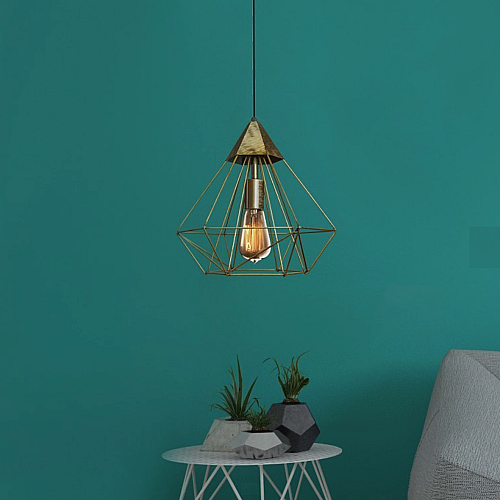 Светильник підвісний MSK Electric Crystal в стилі лофт NL 0538 BN бронза