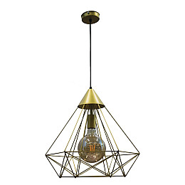 Светильник підвісний MSK Electric Crystal в стилі лофт NL 0541 G