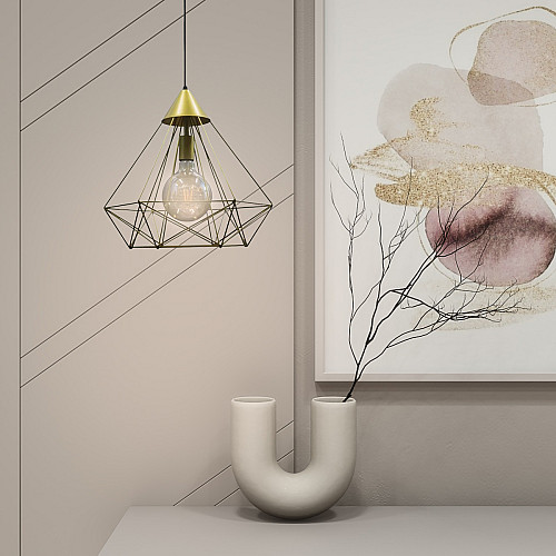 Светильник підвісний MSK Electric Crystal в стилі лофт NL 0541 G