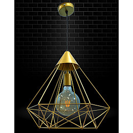 Светильник підвісний MSK Electric Crystal в стилі лофт NL 0541 G