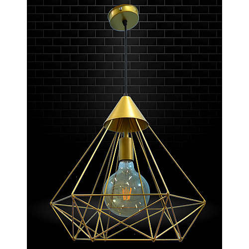 Светильник підвісний MSK Electric Crystal в стилі лофт NL 0541 G