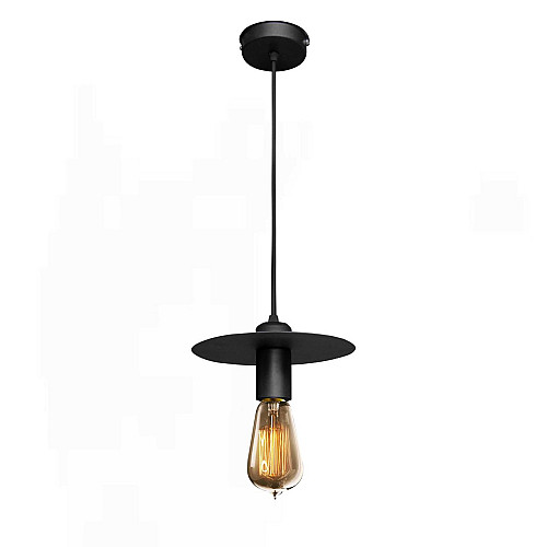 Светильник подвесной в стиле лофт MSK Electric Disk NL 2009 BK