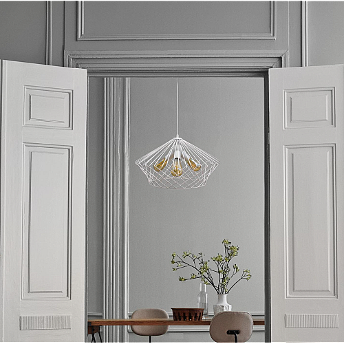 Светильник подвесной MSK Electric Camelia в стиле лофт NL 3429-3 W