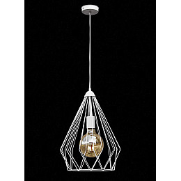 Светильник подвесной в стиле лофт MSK Electric Silvia NL 430 WH