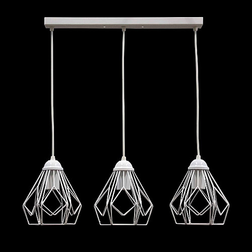 Светильник подвесной в стиле лофт MSK Electric Milan NL 538-3 W