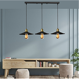 Светильник подвесной в стиле лофт MSK Electric Brooklyn NL 117-260-3