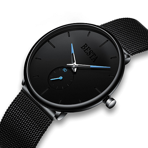 Наручні годинники чоловічі BESTA Tower Чорний (3071)