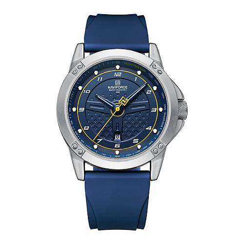 Наручные часы мужские NaviForce Lagune Серебристый (3091)