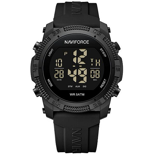 Наручные часы мужские NaviForce Europe Black Черный (3153)