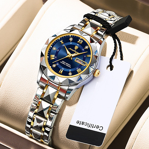 Наручні годинники жіночі Poedagar Stava Lady Сріблястий (3156)