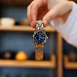 Наручні годинники жіночі Poedagar Stava Lady Сріблястий (3156)