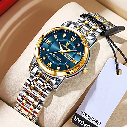 Наручні годинники жіночі Poedagar Unique Women Сріблястий (3189)