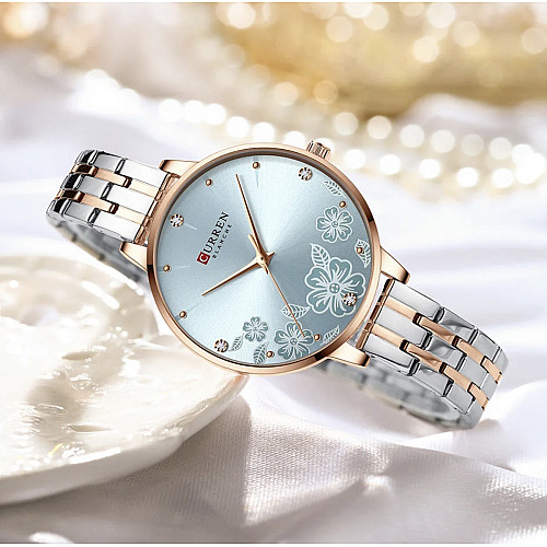 Наручні годинники жіночі Curren Blanche New Золотий (3201)