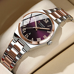 Наручні годинники жіночі Curren Mila Сріблястий (3208)