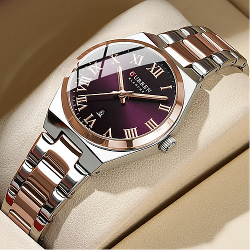 Наручні годинники жіночі Curren Mila Сріблястий (3208)