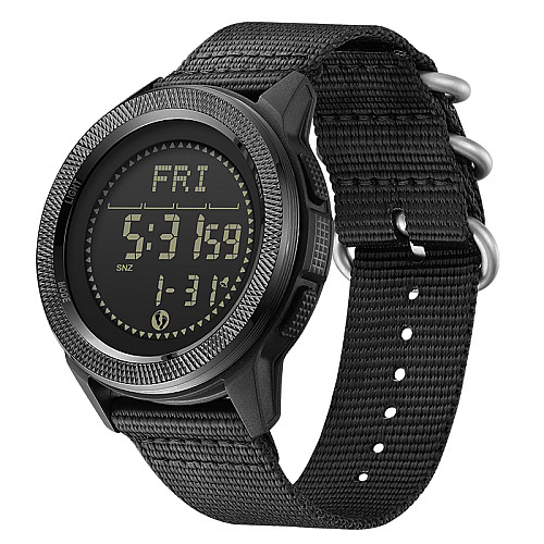 Наручні годинники чоловічі з компасом North Edge Nexus Чорний (3222)