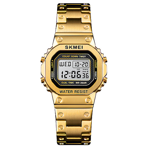 Годинники наручні Skmei 1433 Gold (16702-hbr)