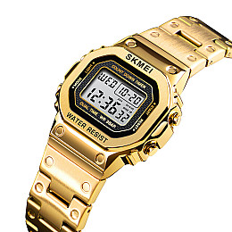 Годинники наручні Skmei 1433 Gold (16702-hbr)