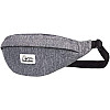 Сумка на пояс бананка Quiksilver eqyba03120 12х32х7 см Сірий (2322664159)
